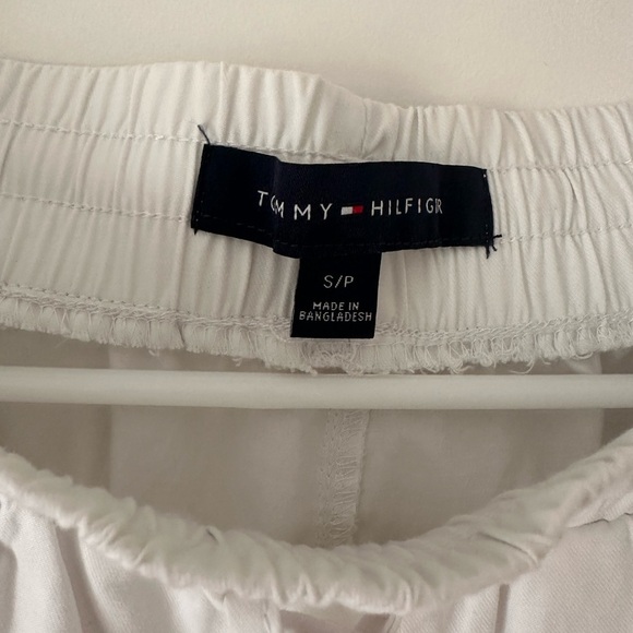 Tommy Hilfiger White Cargo Trousers - Picture 2 of 6